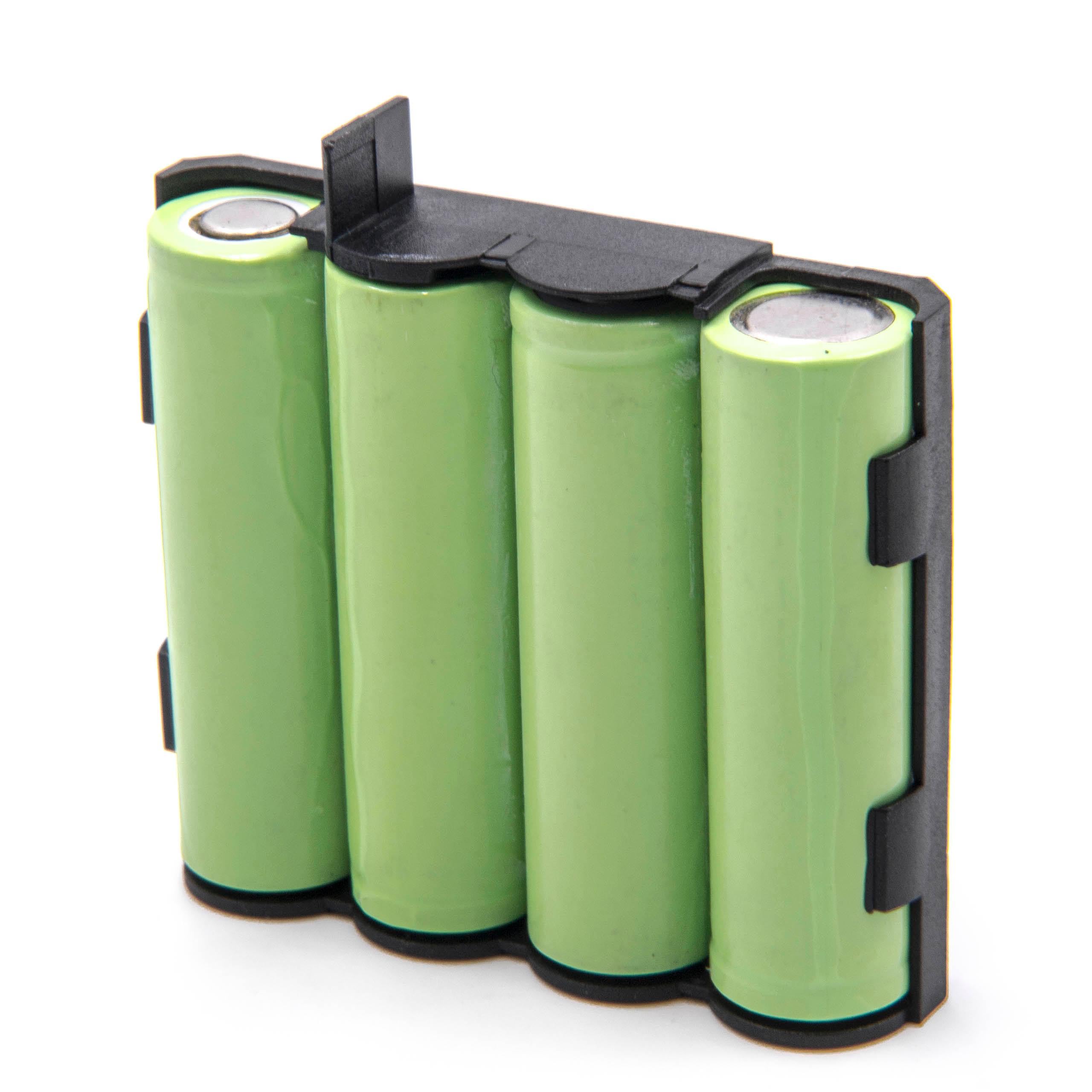 vhbw NiMH akumulator 2000 mAh (4,8 V) kompatybilny z technologią medyczną, zamiennik stymulatora mięśni Compex Edge US, Energy, Energy Mi-Ready, Energy, Energy Mi-Ready, Fit