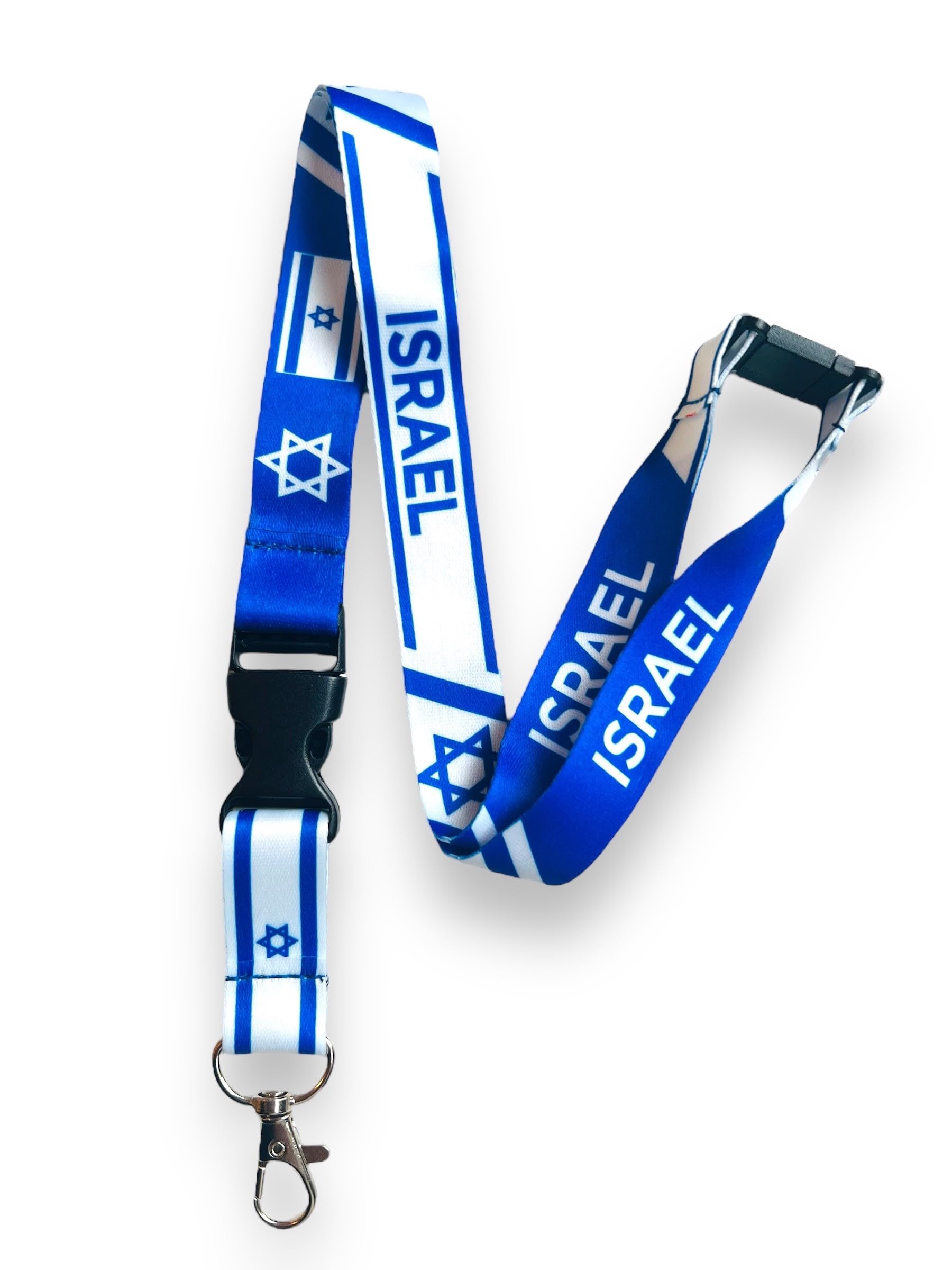 PAC Supplies Global Israel Flag Lanyard