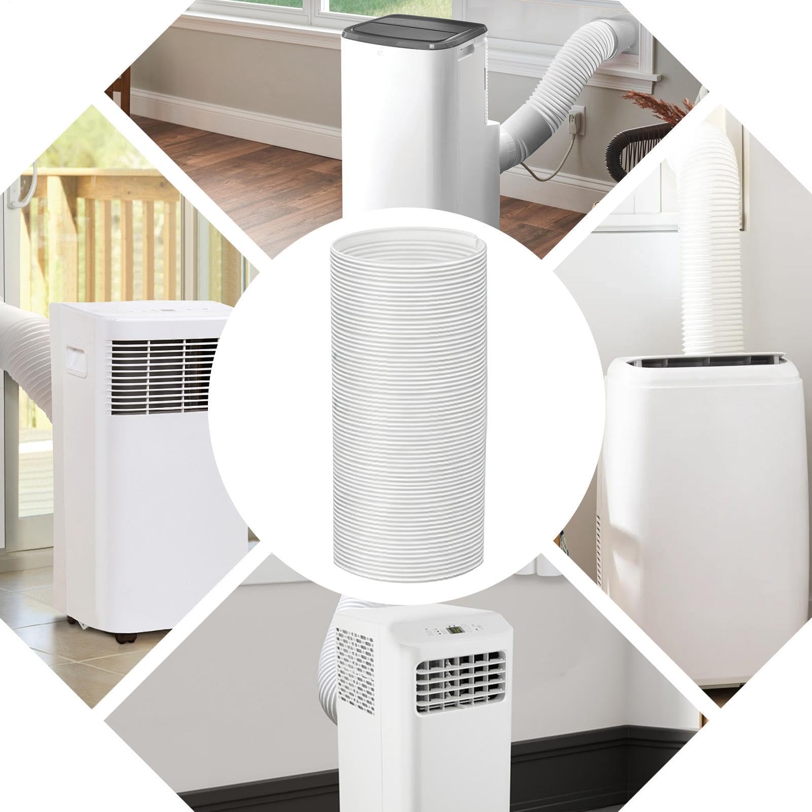 Tubo di Scarico per Condizionatore Portatile Ispessito Telescopico | Tubo Di Ricambio Per Condizionatore Portatile Ufficio, Camera Da , Casa, Dormitorio, Appartamento