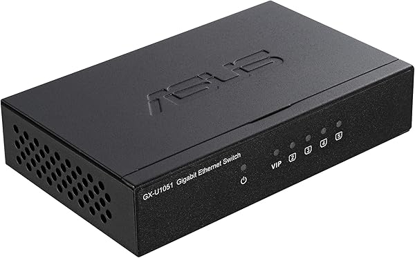 ASUS GX U1051 Switch Gigabit compatto 5 porte Plug n Play