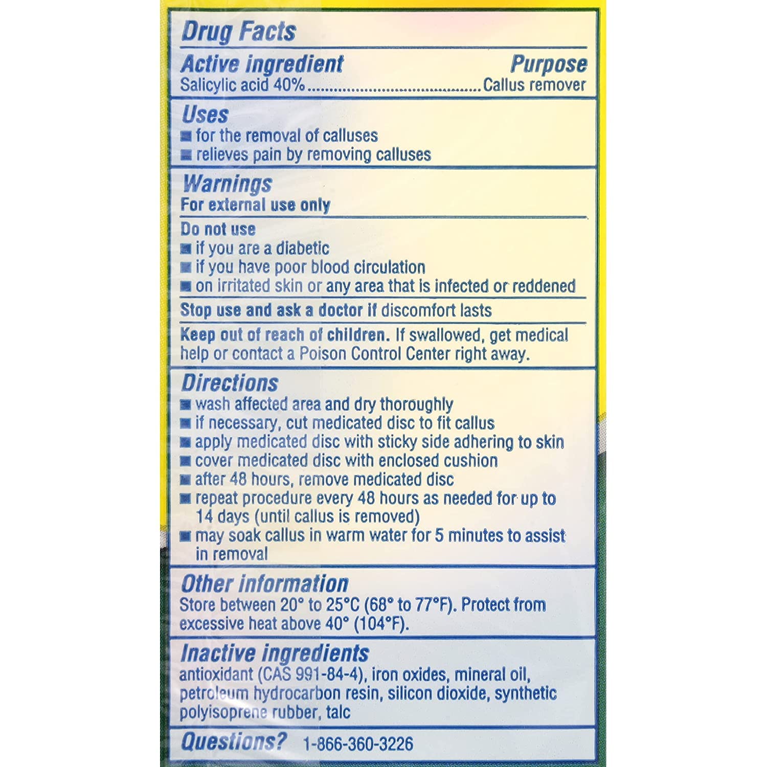 Dr. Scholl's Extra Thick Callus Removers 4 Cushions ea. (Packs of 5) : Corn And Callus Remover Cushions : Health & Household