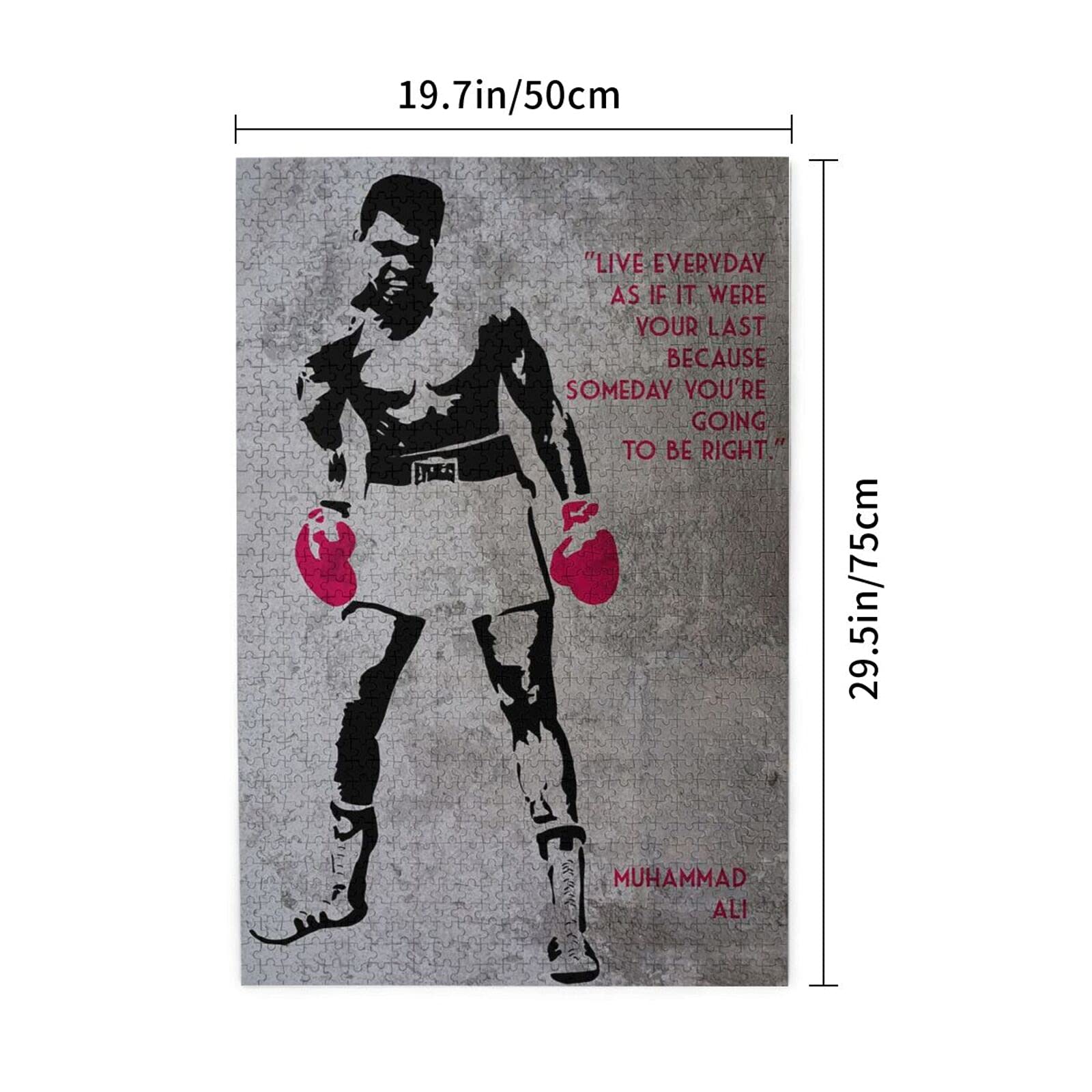 Amazon | 1000ピース ジグソーパズル バンクシー Banksy モハメド アリ  