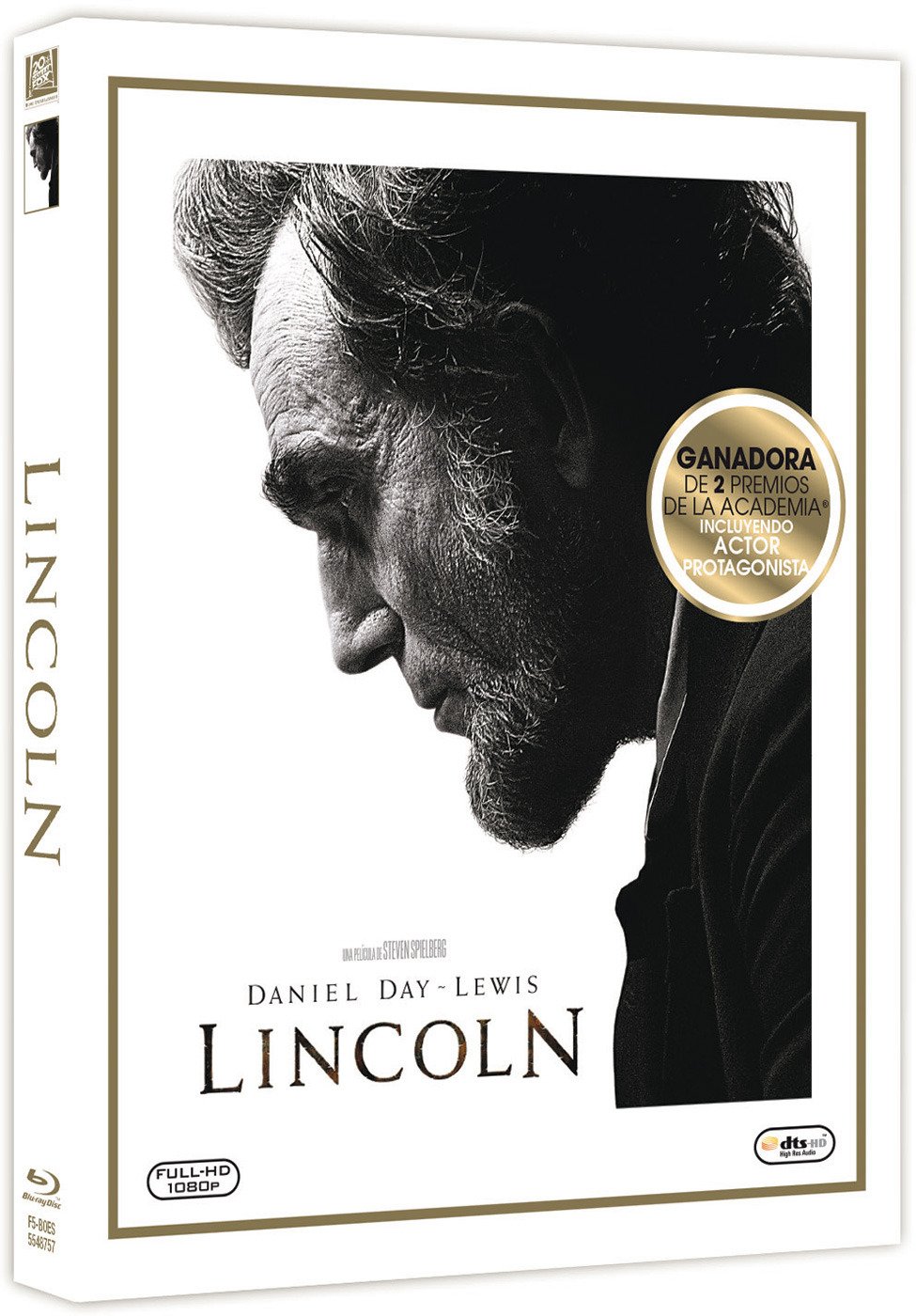 Lincoln Blu-Ray edición coleccionista película histórica en alta definición original
