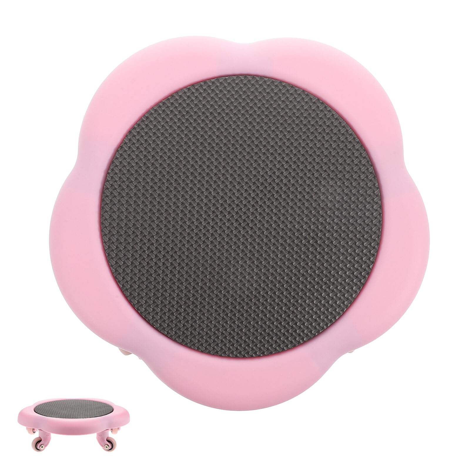 Gatuida Discos Deslizantes de Pilates con 5 Ruedas Forma de Flor Entrenador Abdominal para Ejercicios Casa Equipo de Fitness para Tonificar Core y Entrenar Abdominales