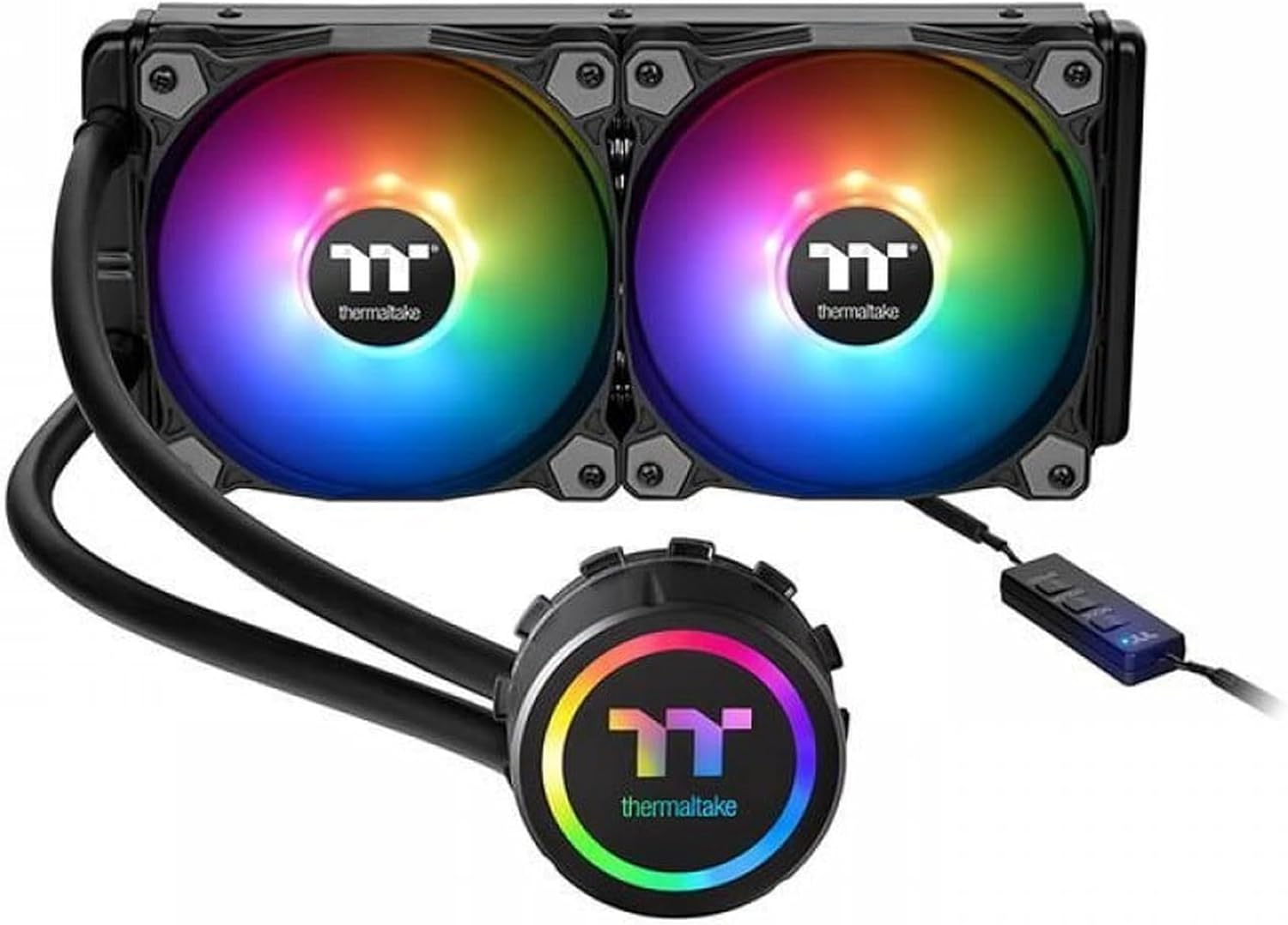Thermaltake CL-W233-PL12SW-B Water 3.0 240 ARGB AIO Liquid Cooler/CL-W233-PL12SW-B /