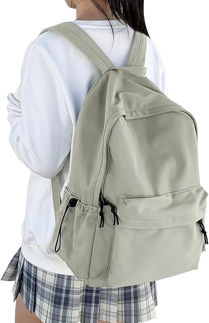 School Backpack Womens, Causal Travel School Bags 14 Inch Laptop Backpack for Teenage Girls Lightweight Rucksack Water Resistant Bookbag College Boys Men Work Daypack