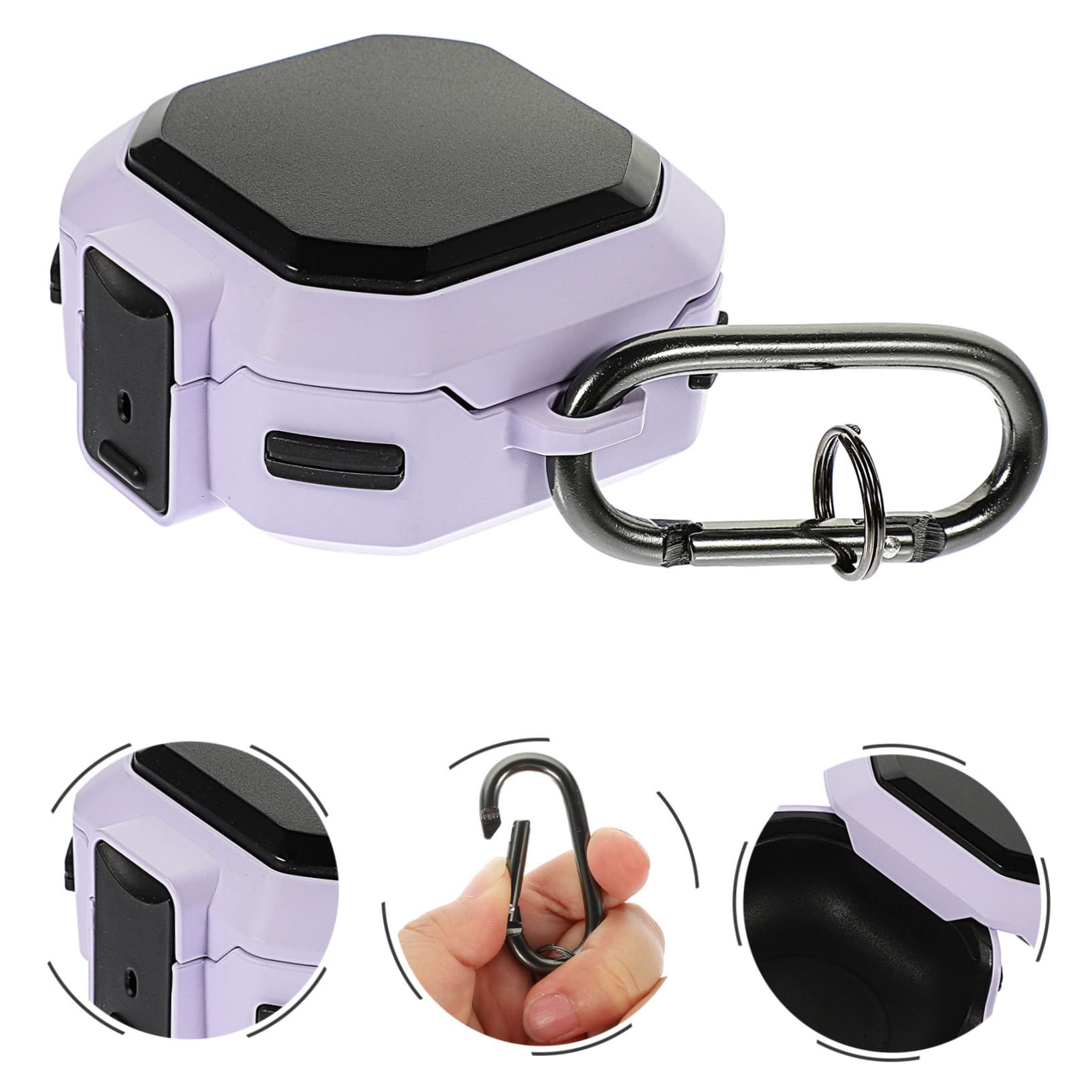 Angoily 5 Juegos Caja de Auriculares Protector Auriculares Estuche Auriculares Cubierta para Auricular Auriculares Casos Funda Protectora para Auriculares portátiles Bien TPU
