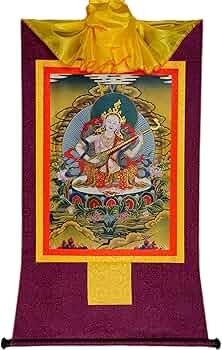 Amazon.co.jp: タンカ瞑想、チベット仏教タンカ、チベットポスター