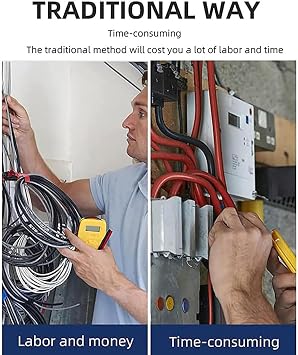 Electrician Wire Puller Through Wall,Wire Cable Puller, Professional Wire Threading Tool, 40m/min Cordless Electric stringing Wire Puller,Automatic Wire Stringing Machine,2 * 30000mA
