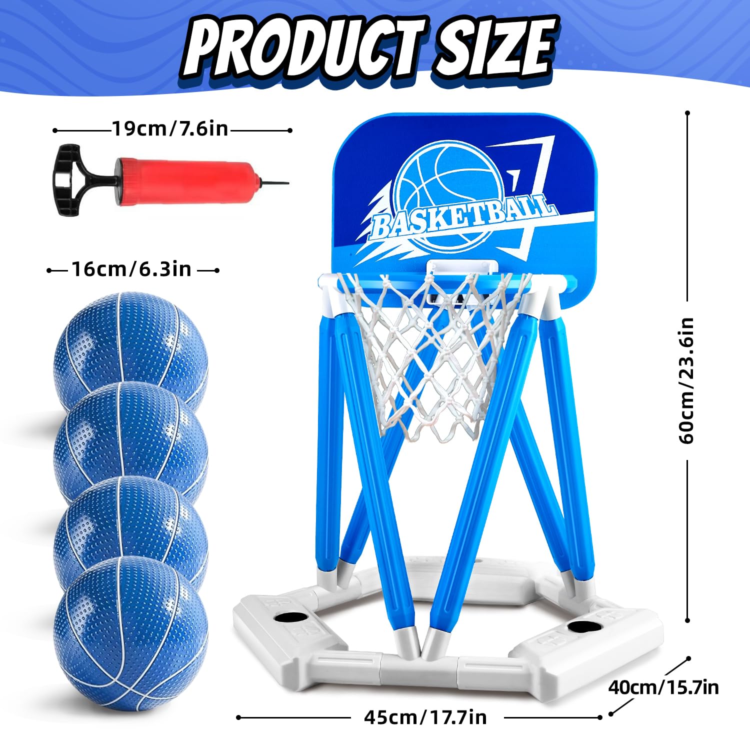 Thusine Pool Basketball Hoop - Image 4
