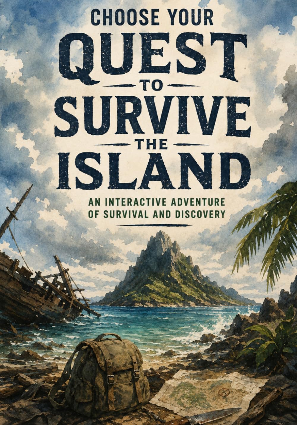 Choose Your Quest To Survive The Island: An Interactive Adventure of Survival and Discovery