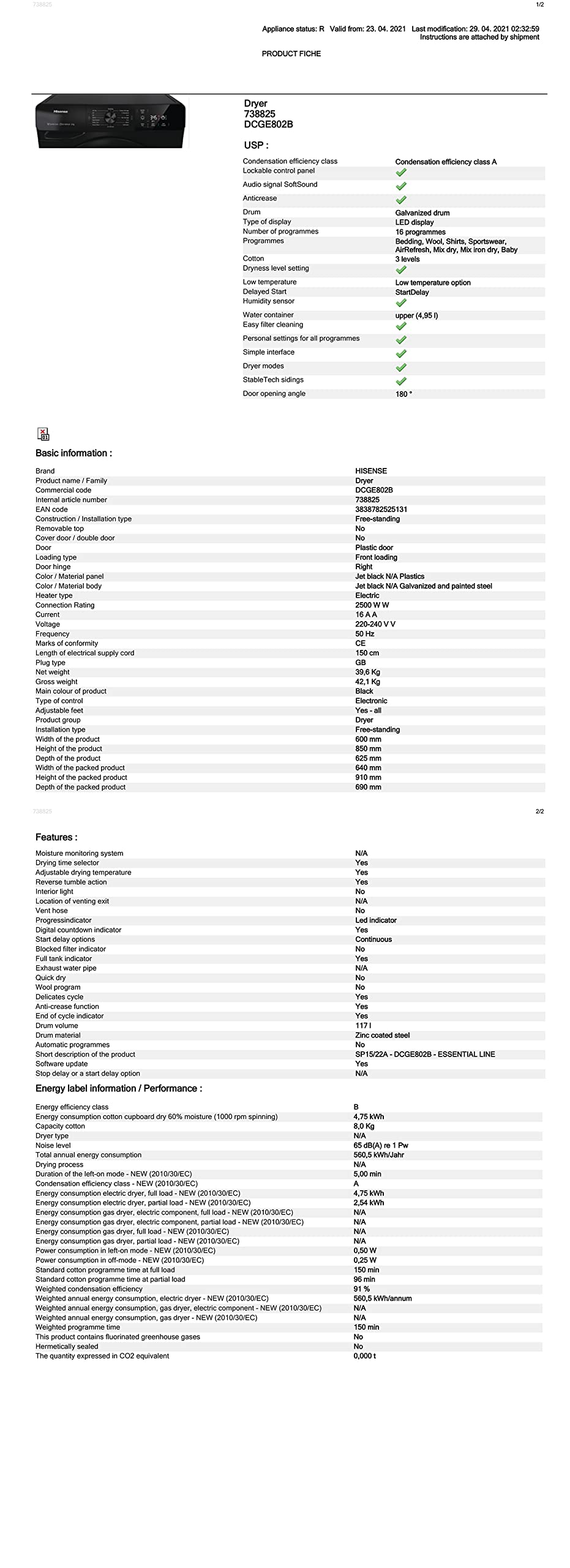 Amazon.co.uk Best Sellers The most popular items in Washing Machines