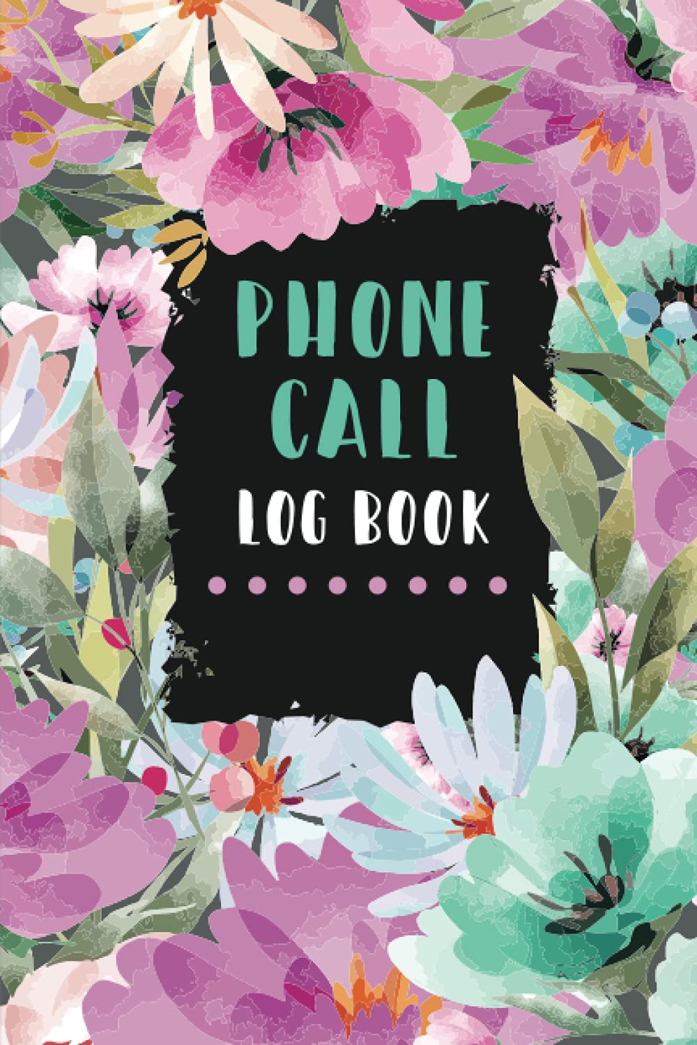 Phone Call Log Book: Telephone Message Book With 535 Call Log Space / Track Phone Calls Messages / Voicemail Log Book/ Inbound and Outbound Call Log ( 108 Page"6x9" Size )