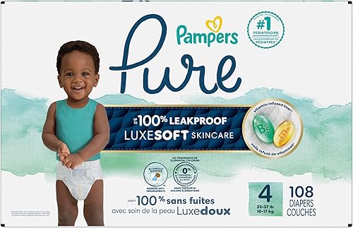 Vista 26 de Pampers Pure Protection - Pañales prémium desechables e hipoalergénicos para bebé, talla 3, 66