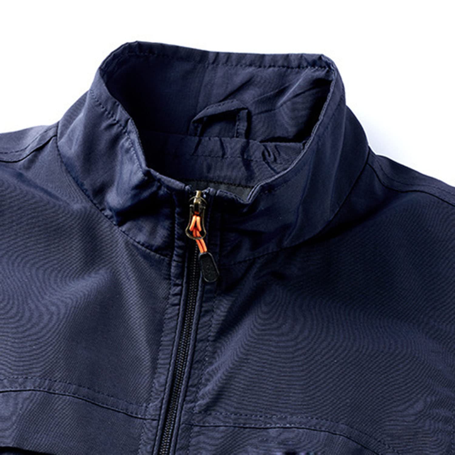 Chaleco para Hombre Chaleco Sin Mangas con Multibolsillos Chaleco De Pesca Exteriores Chaleco De Viaje Transpirable Chaqueta De Fotografía Multifuncional