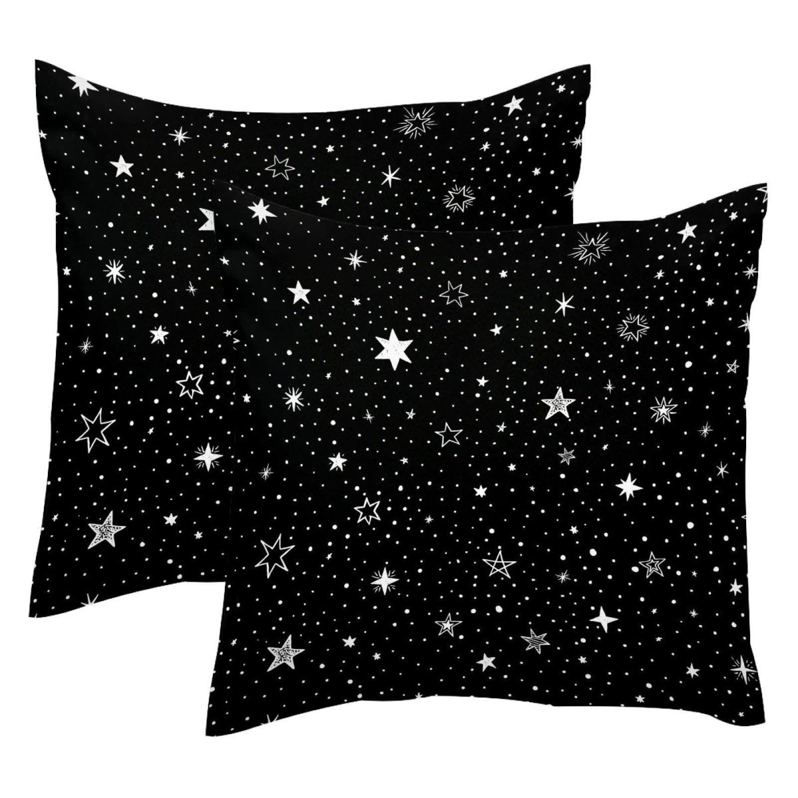 Housses de coussin à pois 45cm pour rénover un canapé usé facilement