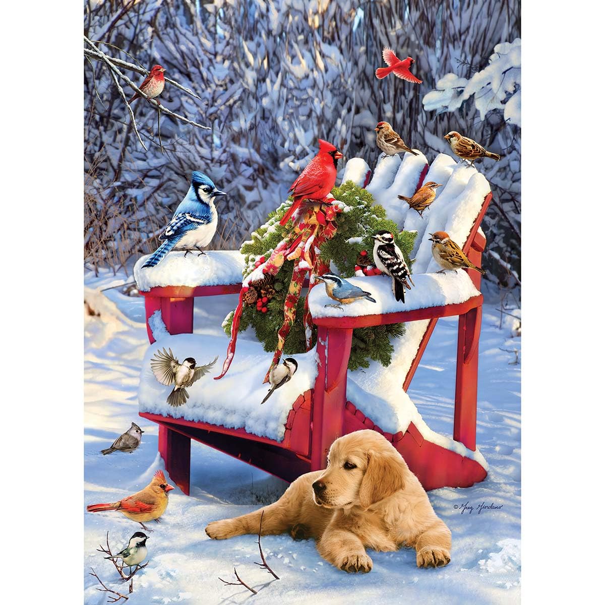 Cobble Hill Star Quilt Puzzle 1000 Pezzi Star Quilt Seasons - Motivo