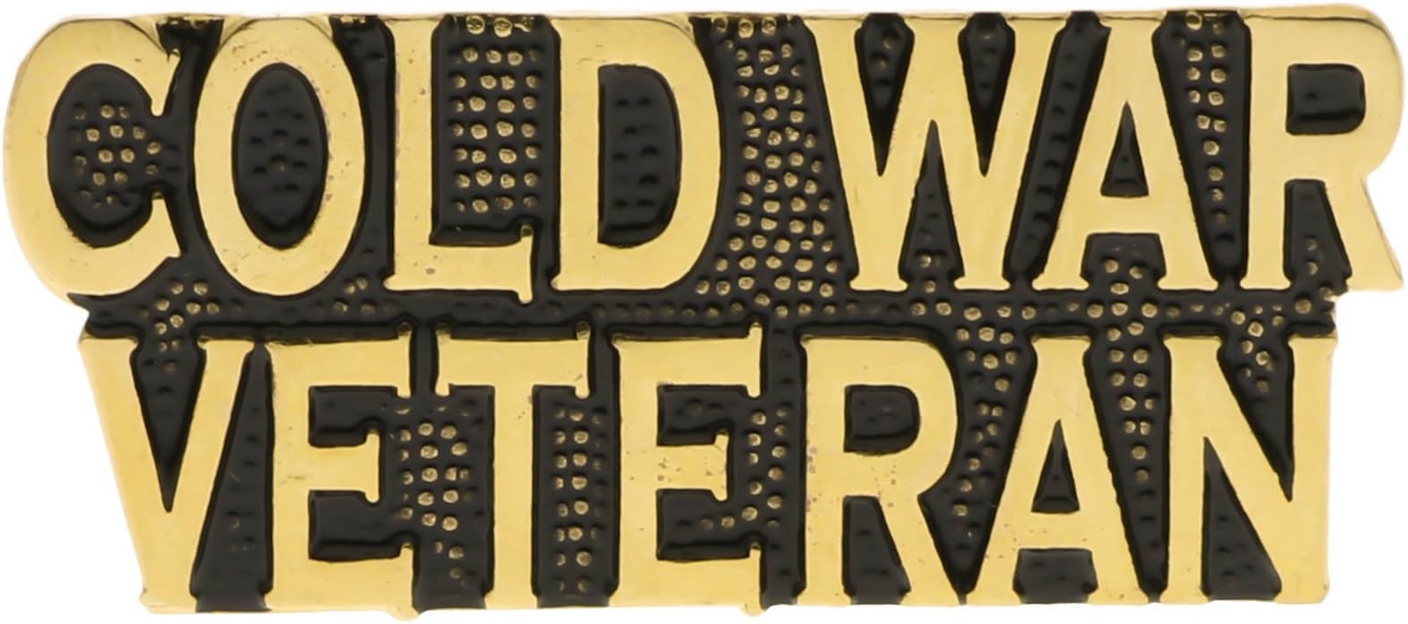 Cold War Veteran Scripted Tab Hat or Lapel Pin EE14241 F4D16L