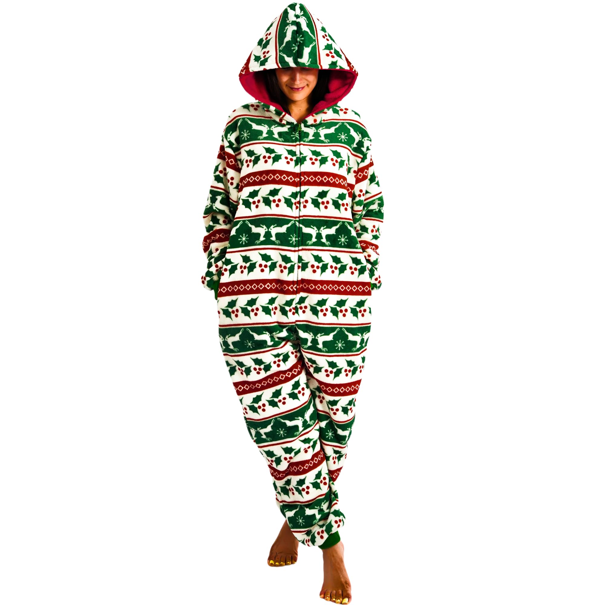 Beauty Shine Unisex Adult Onesie One Piece Pajamas Cosplay Cartoon Costume Halloween Christmas Sleepwear Jumpsuit Homewear