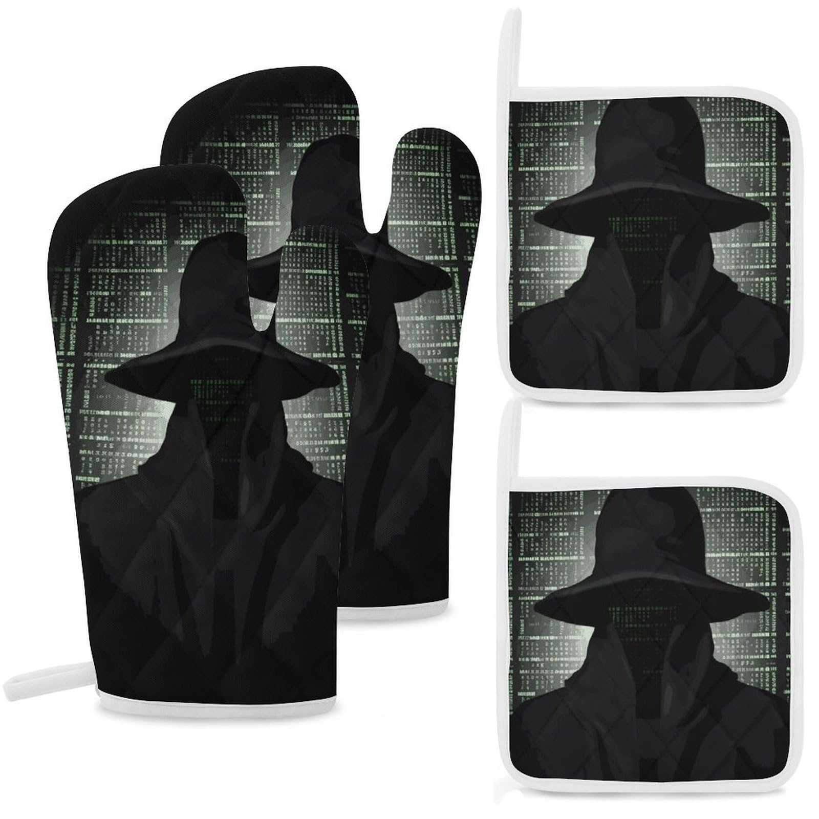 Gants de cuisine anti-brûlure et antidérapants pour manipuler sans risque vos récipients chauds