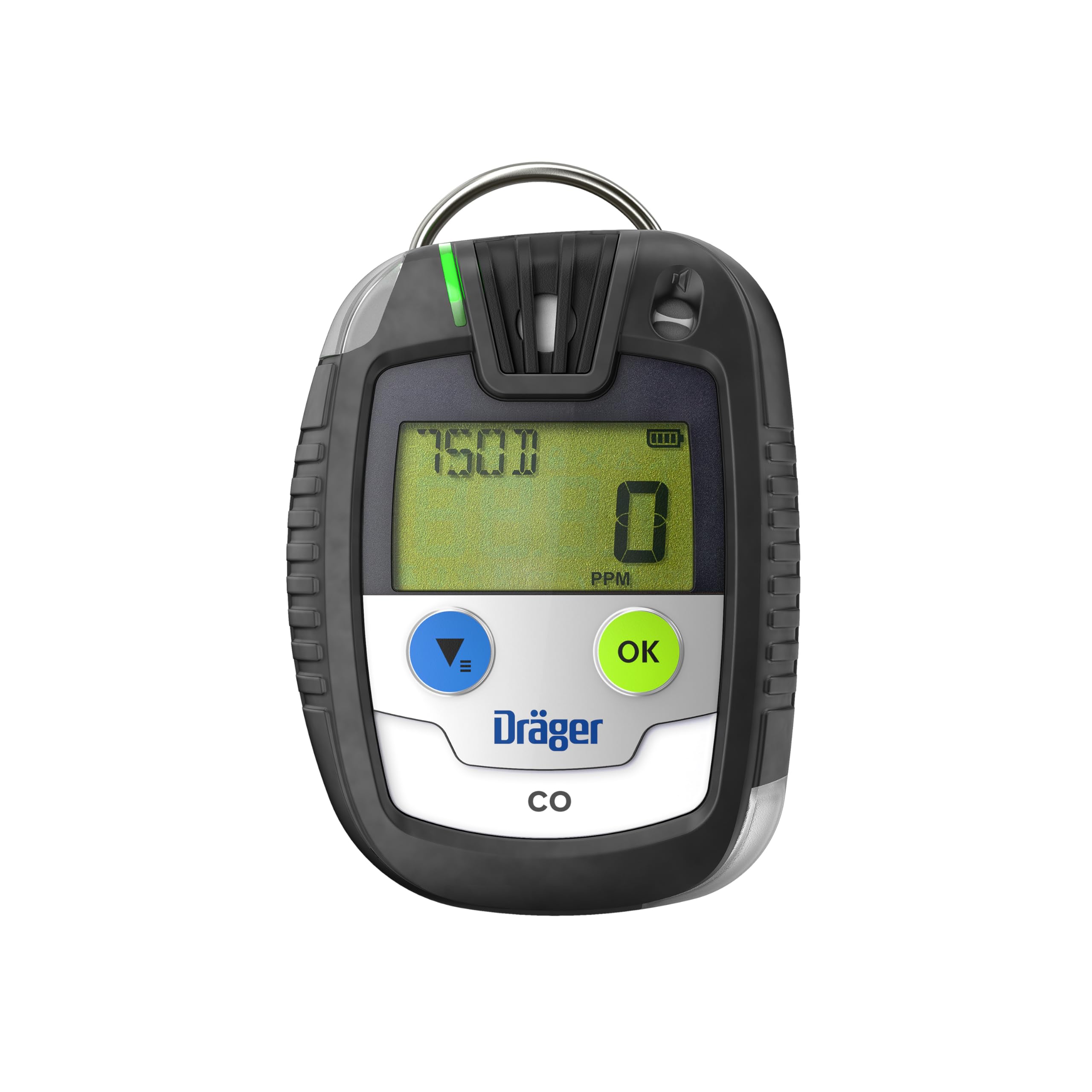 Dräger Pac® 6000 CO | Dispositivo professionale portatile per la rilevazione di monossido di carbonio| Rilevatore monogas con allarme, sensore e batteria di lunga durata