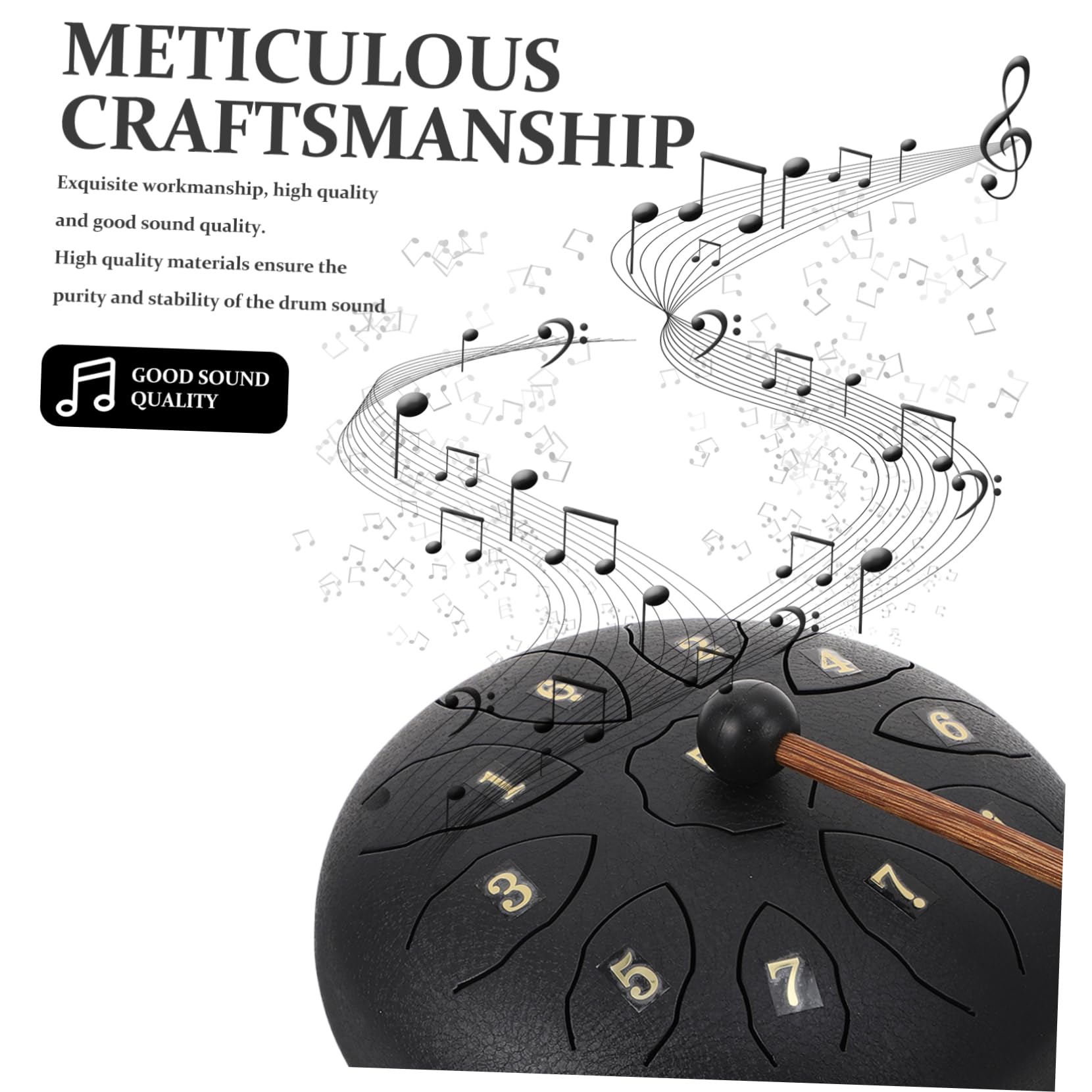 ifundom Accesorios de Instrumentos Sencillos 1 Juego de de Mano para Relajación Y