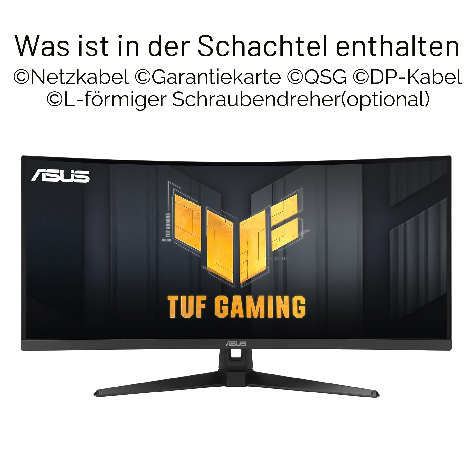 Asus TUF Gaming VG34VQ3B - UWQHD Curved Monitor - 180 Hz 34" – Bild 7