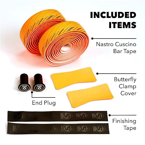 Miniatura 4 de SILCA Cuscino - Cinta de barra para bicicleta de carretera  Cinta de barra extra gruesa súper pegajosa  0.098in y 0.148in de grosor  Ganador de