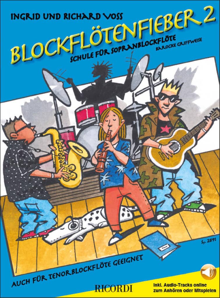 Blockflötenfieber 2 manuel pédagogique pour cours de flûte