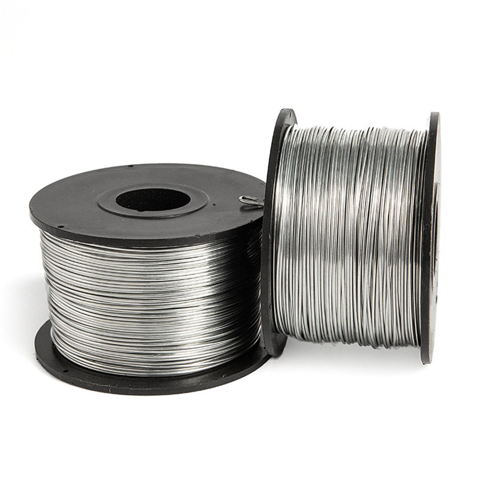 Liens d'armature en acier, idéal pour sécuriser les câbles et les travaux en béton 0, 8 mm de diamètre, bobine de 110 m, fil d'armature