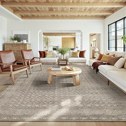 10x14 Washable Area Rug for Living Room