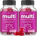 (2-Pack) Multivitamins for Men | Mens Multivitamin Gummies | Bones, Brain, Heart, Immune & Energy Supplement | Mens Vitamin A, B, C, D, E, Biotin & Folic Acid | 120 Gummy Vitamins
