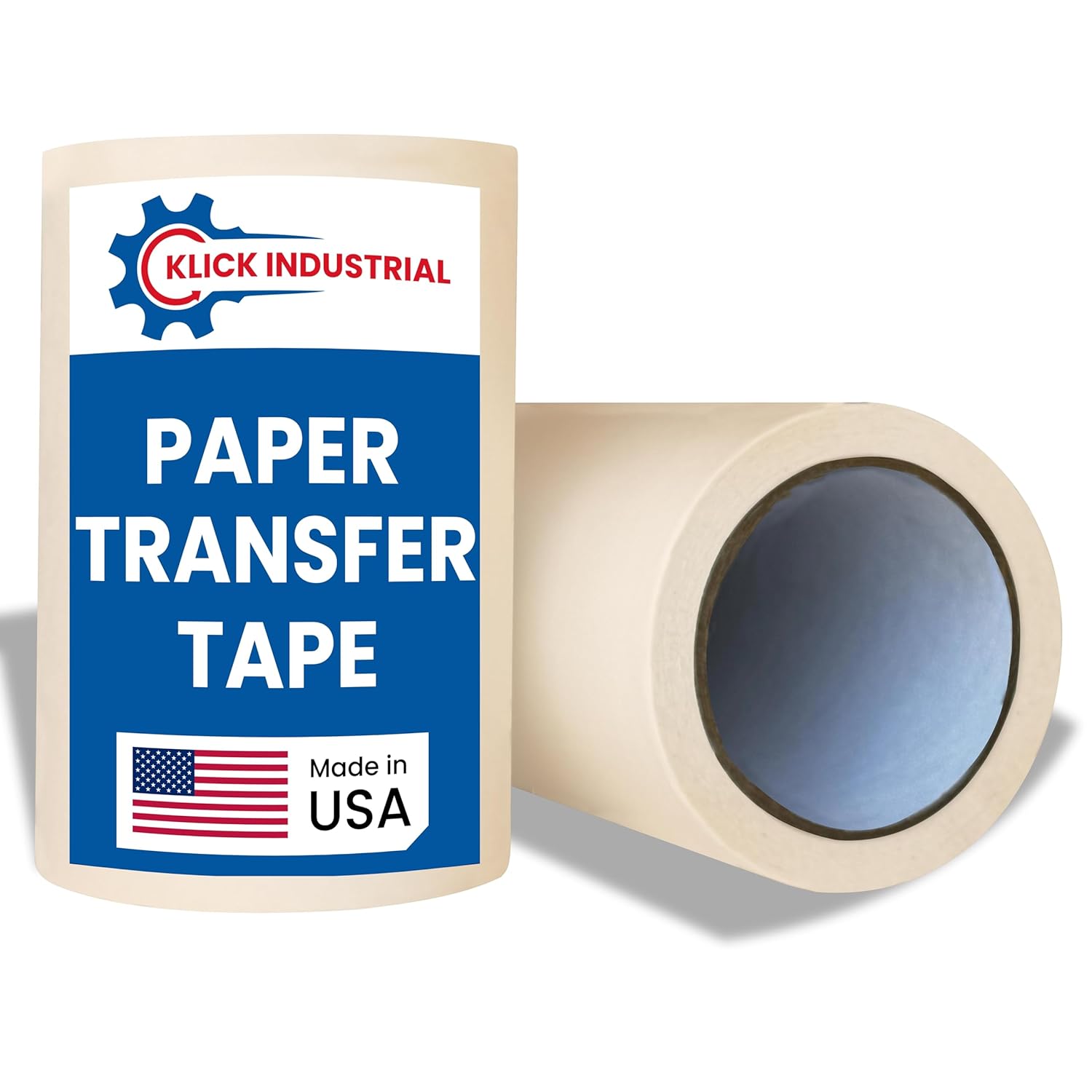 Transfer Tape for Vinyl 6 inch x 100 feet, Paper Tape with Medium/High Tack Layflat Adhesive. Application Tape, Transfer Tape for Vinyl Graphic. Great for Cricut Vinyl, Decal & Vinyl Signs, Pre-mask