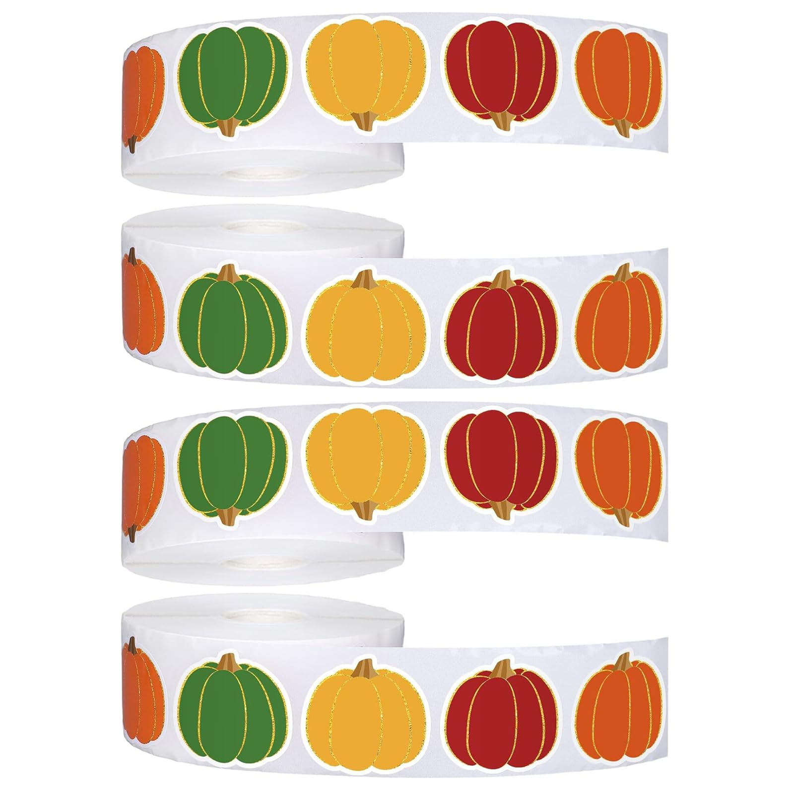 Jazuaiao 500 Pack Children ' s Art Stickers Easy Safe Adhesive Craft Labels, Scrapbooking & Educational Activities Pumpkin Face Stickers