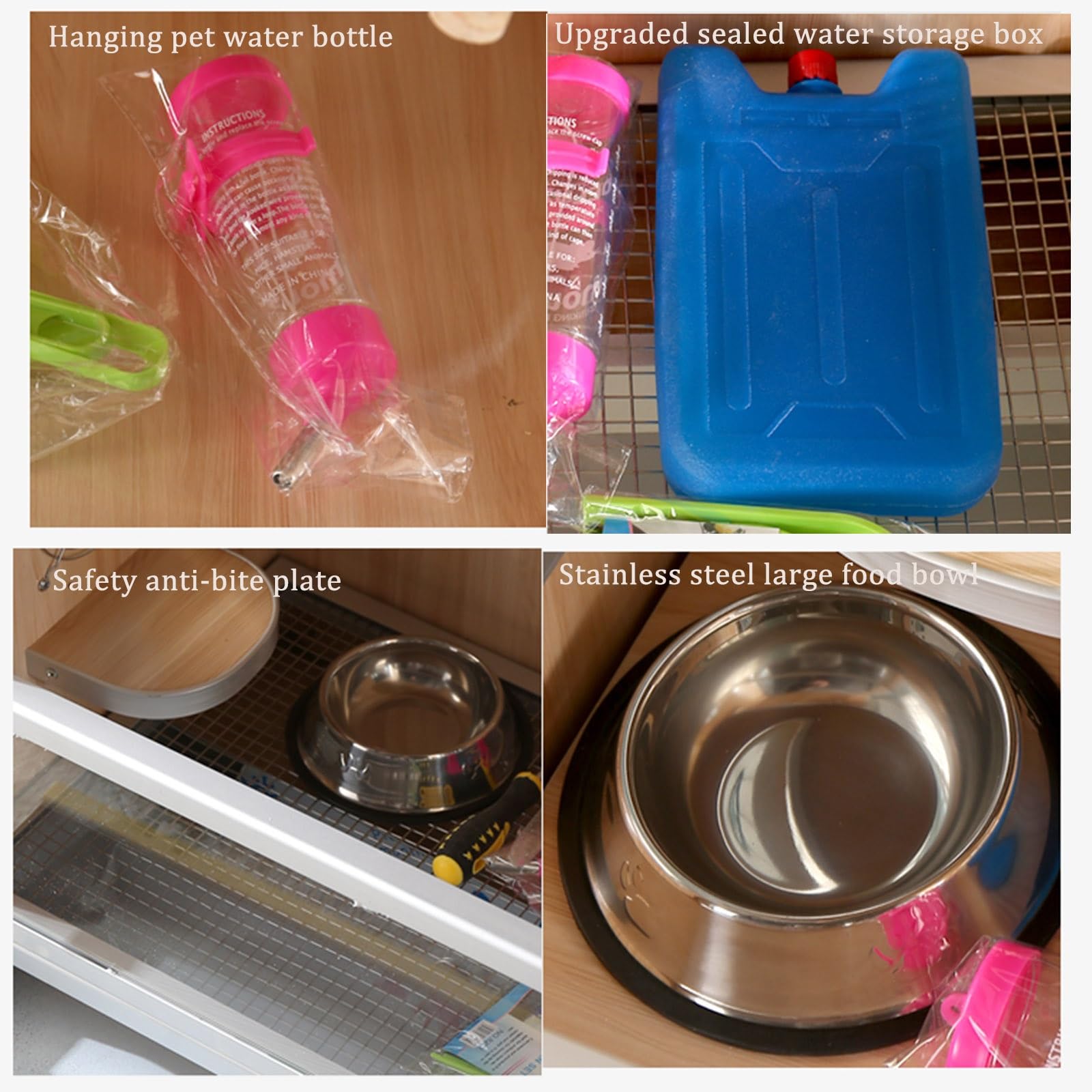 Frettchenkäfig - Chinchillakäfig, Haustierschrank, Chassis, Schublade, Warmer Winter- und kühler Sommer-Kletterkäfig, Eichhörnchenkäfig, Heime für Haustiere, Kleintierkäfig für Erwachsene Ra