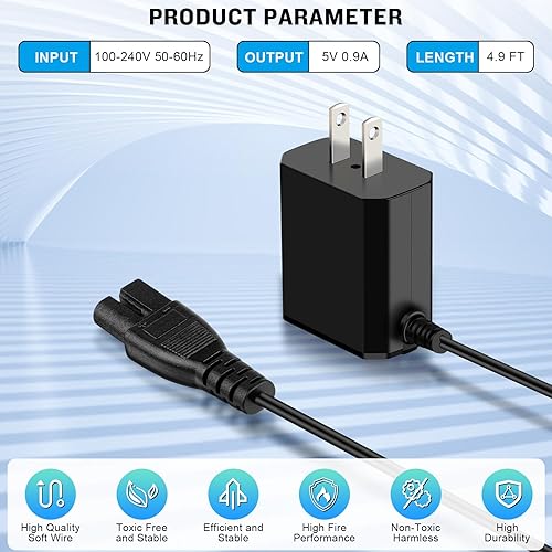 Miniatura 7 de Fesasn Cargador de aspiradora de piscina de 5 V de 2 pines compatible con Intex 28620E 28620EP aspiradora de natación de mano para limpieza sobre el