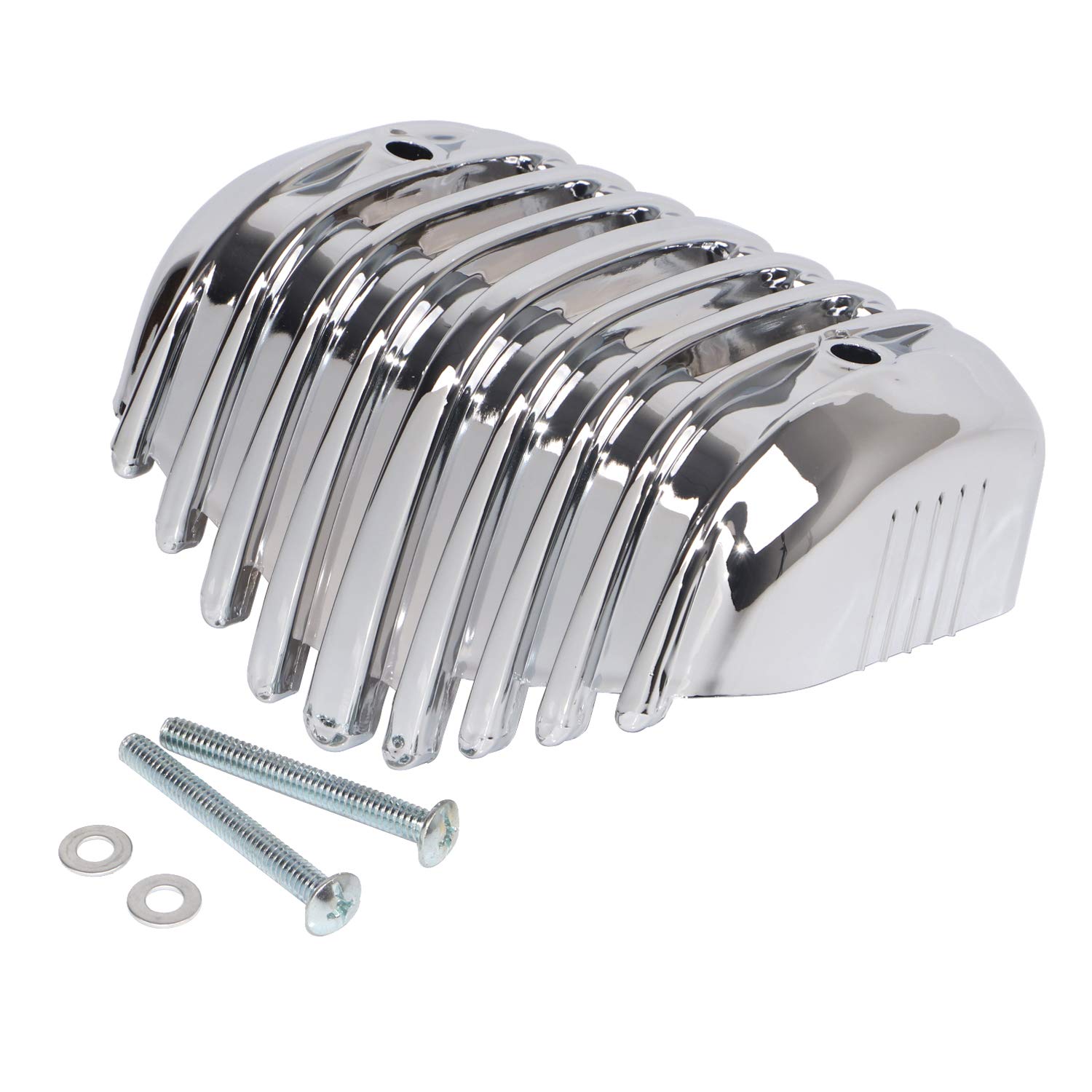 Amazon.com: Chrome Voltage Regulator Cover Trim Accent For Harley 