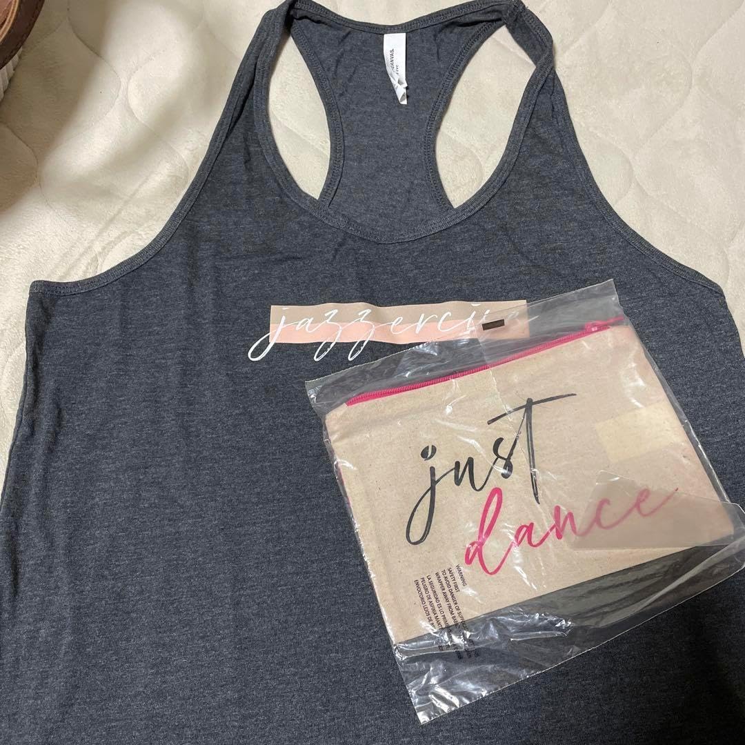 最新作】ジャザサイズタンクトップM 新品・未使用】jazzercise