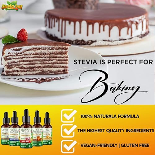 Miniatura 6 de Stevia Intl  Paquete de 5 paquetes Wonka Land Bundle Gotas de Stevia de calidad premium con 5 sabores Líquido orgánico Stevia todo natural no amargo