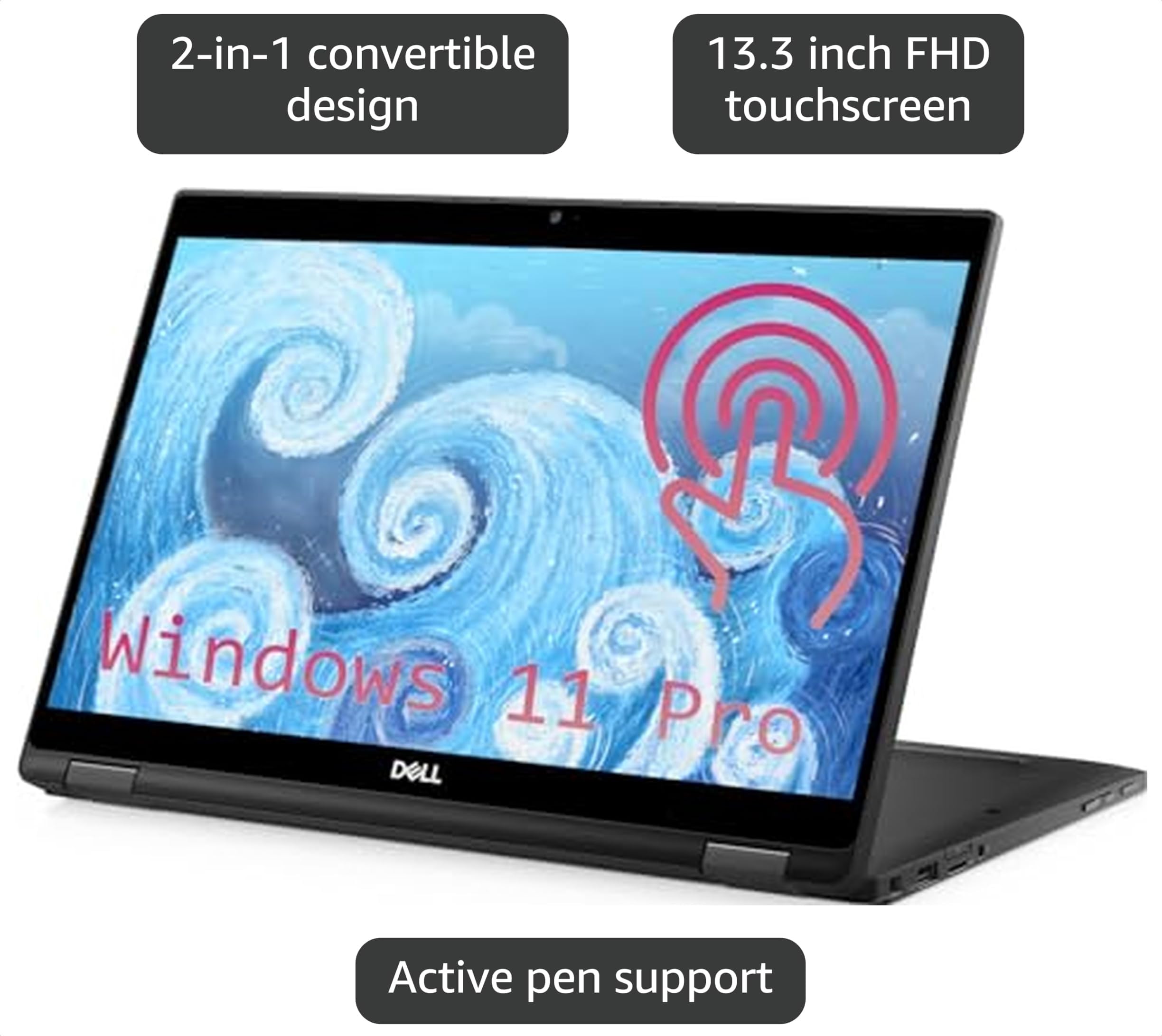 Amazon.com: Dell Latitude 7390 2-in-1 Touchscreen Laptop Computer