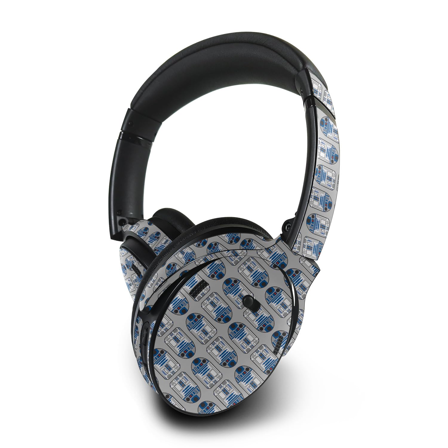 MightySkins Skin Compatible with Bose QuietComfort 45 Headphones - Galaxy Bots | Protective, Durable, and Unique Vinyl Decal wrap Cover | Easy to Apply, Remove, and Change Styles | Made in The USA