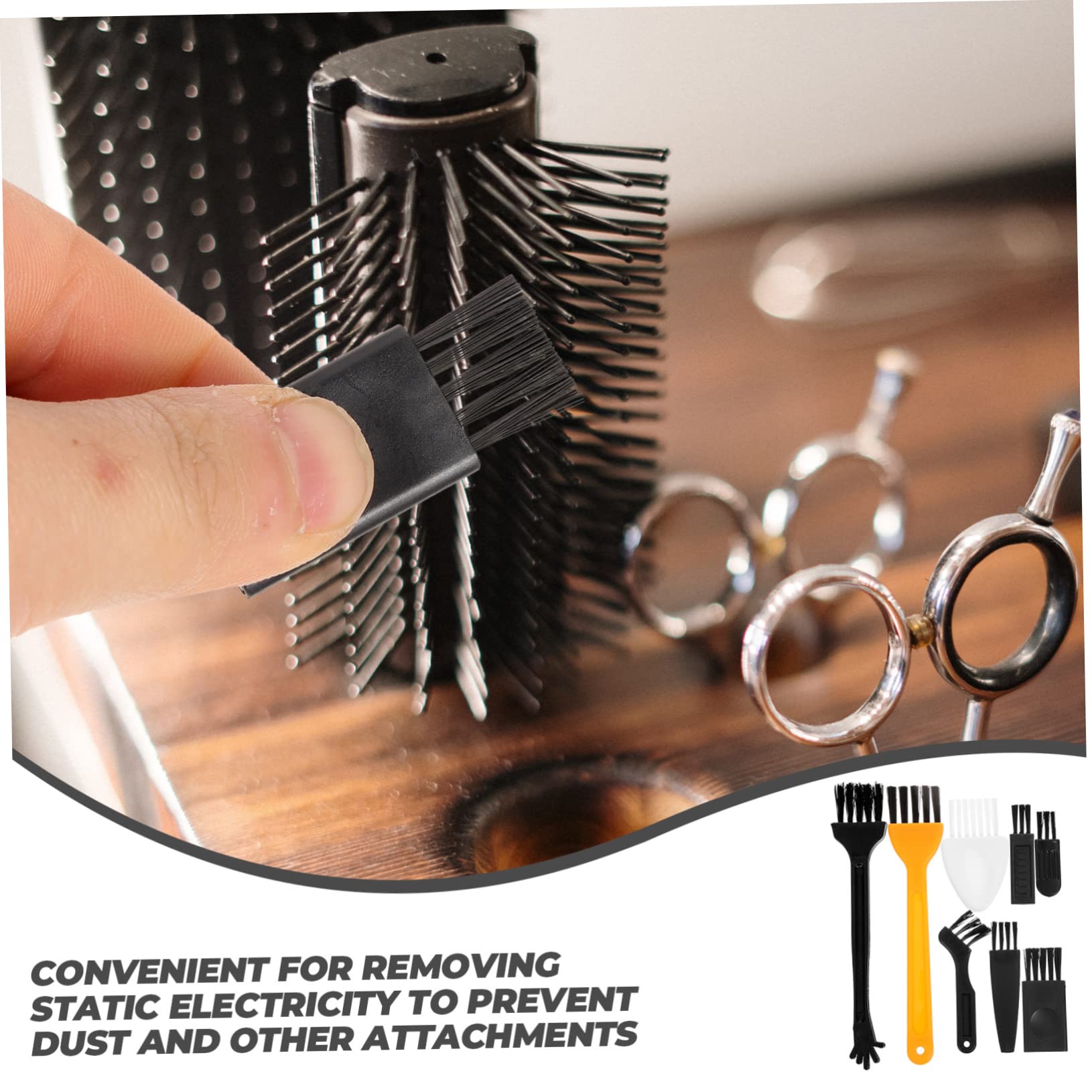 DOITOOL Cleaner 48 Pack Small Brush Set for Electric Trimmer Beard Hair Keyboard Lightweight and Ergonomic Design