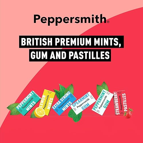 Miniatura 9 de Peppersmith Mentas dentales de fresa 12x15g