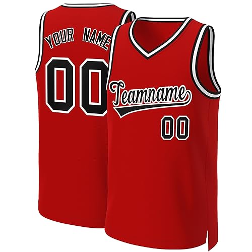 Custom Basketball Jersey Personalized Stitched or Printed Name Number Athletic