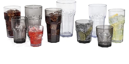 Miniatura 8 de CFS Louis - Vaso de plástico transparente de 32 onzas paquete de 24