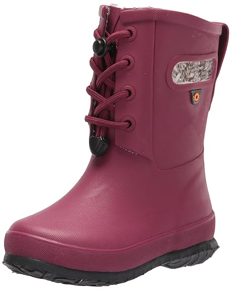 BOGS Unisex-Child Amanda Plush Lace Ii Snow Boot