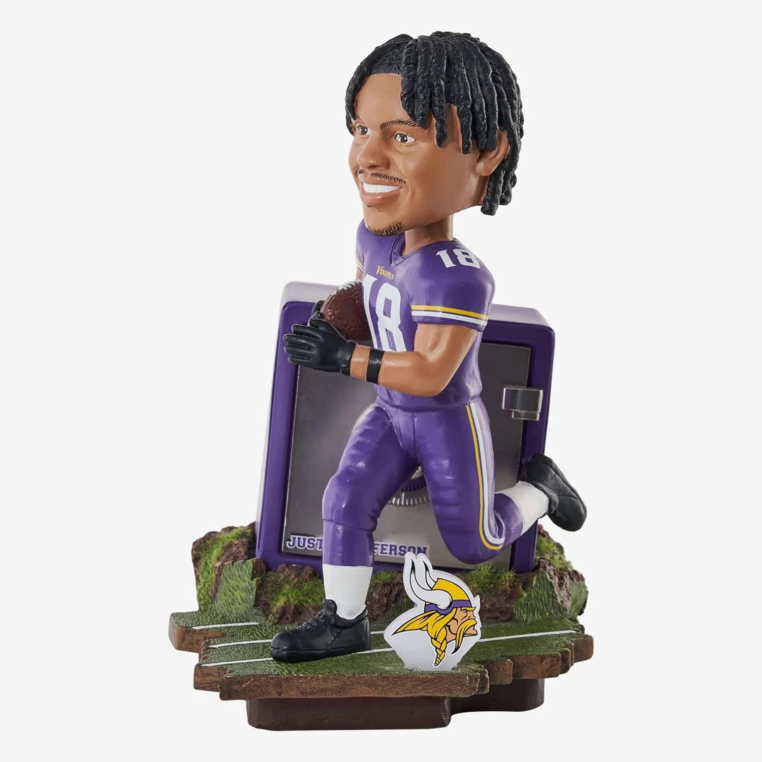 Justin Jefferson Minnesota Vikings Bank Bobblehead NFL Football