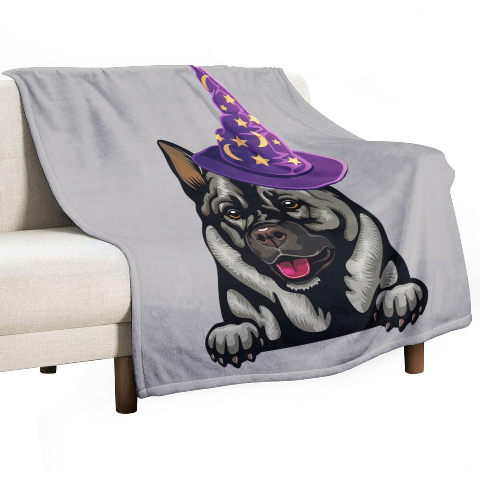 Couverture polaire elkhound norvégien chaude légère