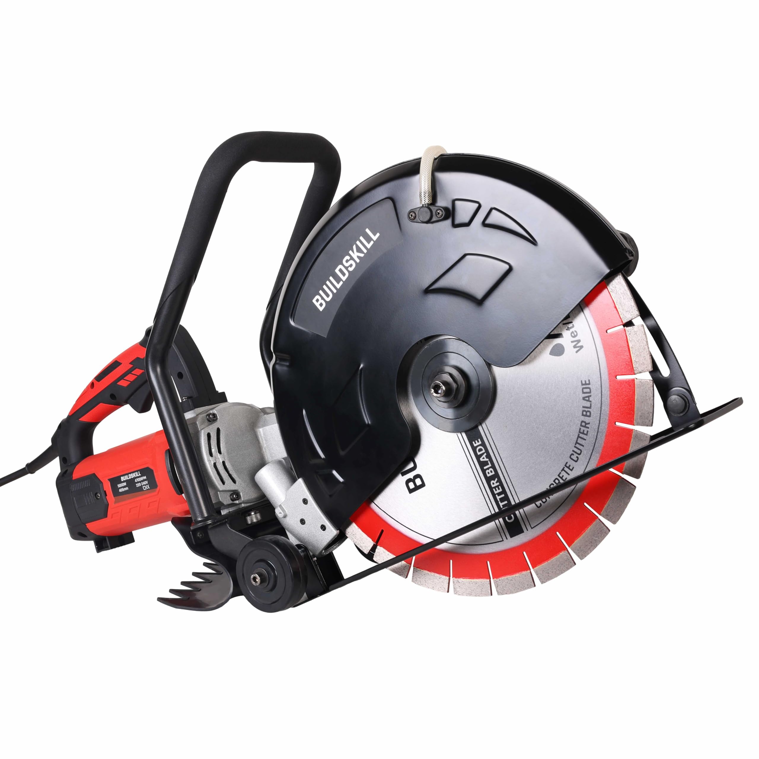 BUILDSKILL 5000W Concrete Cutter with Copper Motor | 4700 RPM No Load Speed | 405 mm/ 16" Cutting Wheel Diameter | Heavy Duty Performance discount deal