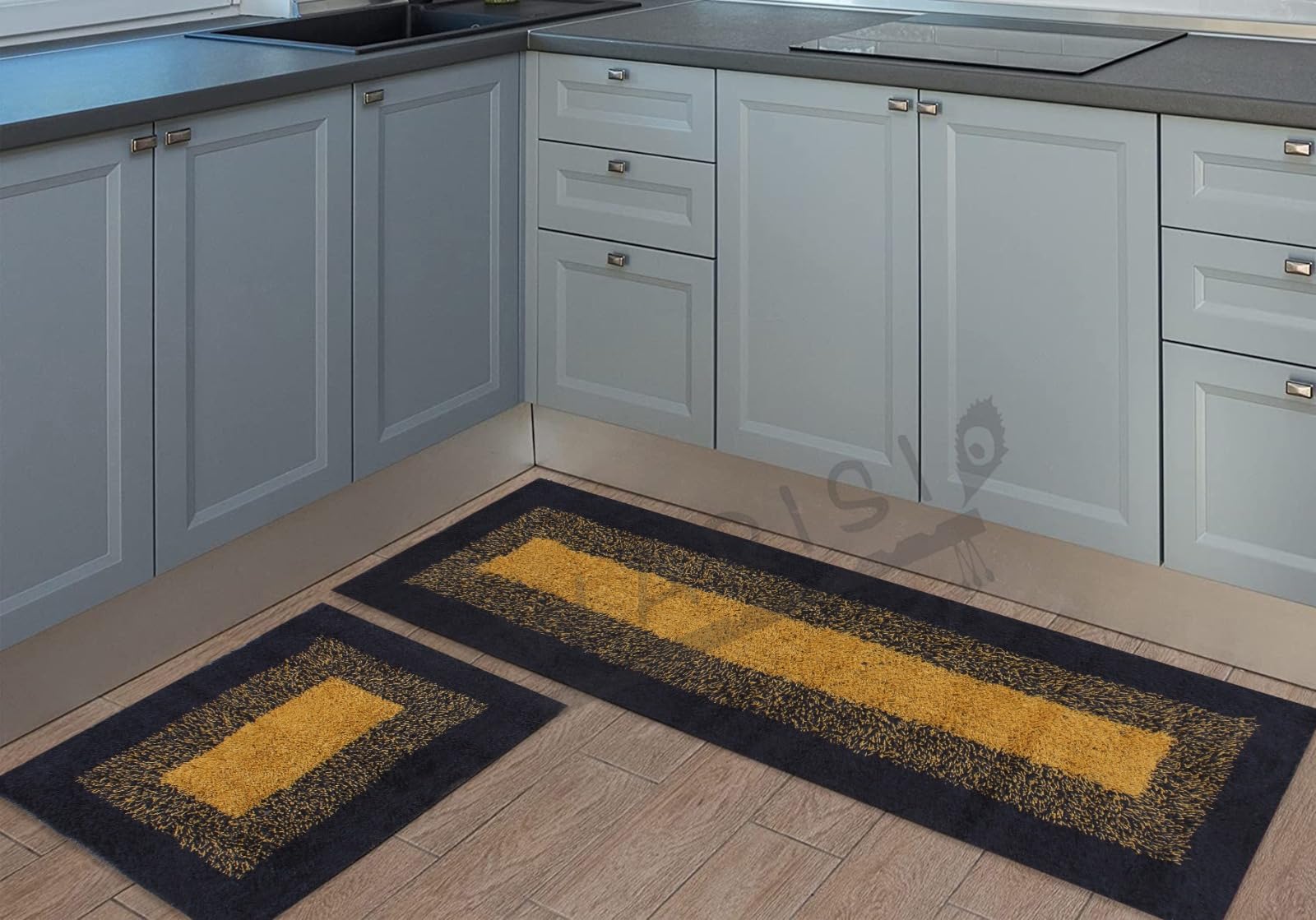 WARISI Kitchen Doormat| Floor mat | Door mat| Anti-Slip, Soft,Washable, Designer, Kitchen, Room (120L X 40W & 60L X 40W Centimetre) Rectangular, Cotton (B0D9JLWB2F) Amazon Price History, Amazon Price Tracker